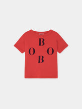 BOBO CHOSES 19秋冬红色短袖T恤