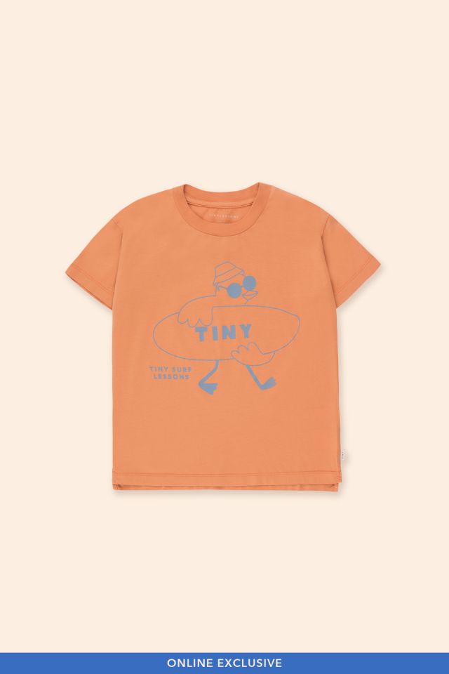 TinyCottons 21春夏 橘色印花T恤