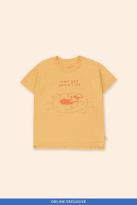 TinyCottons 21春夏 黄色印花T恤